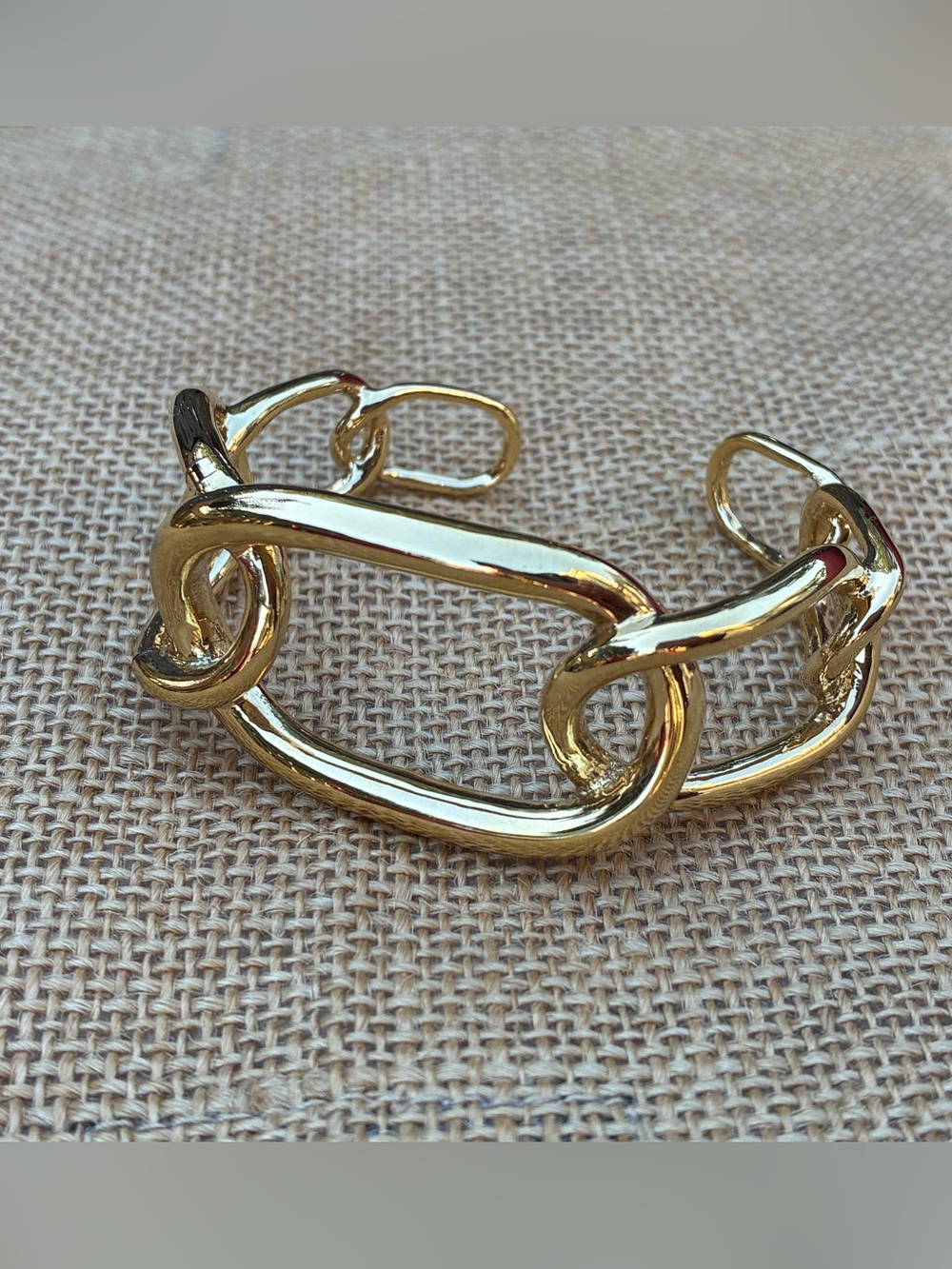 Ralph Lauren gold twist bracelet